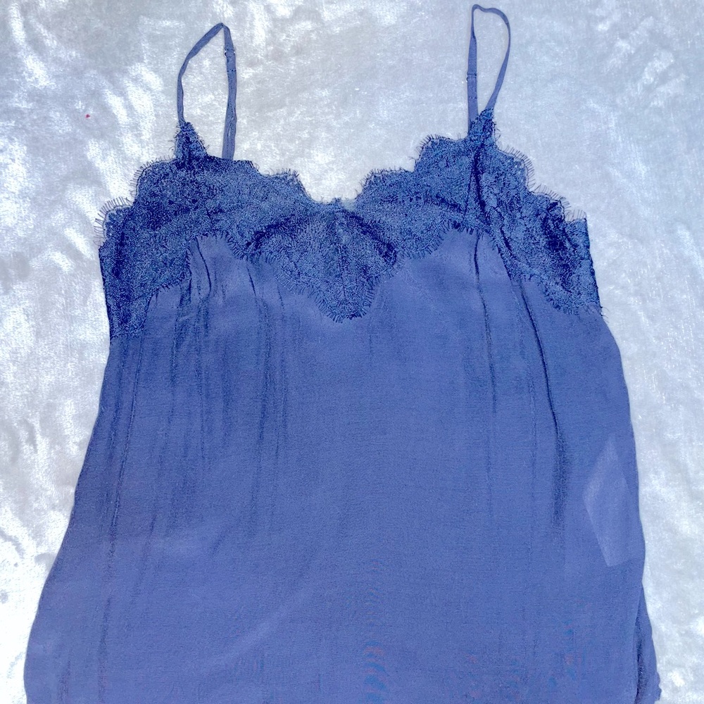 Satin Lace top